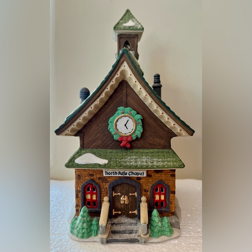 Department 56 North Pole Chapel - North Pole Series